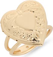 NORDSTROM RACK Heart Locket Ring