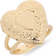 NORDSTROM RACK Heart Locket Ring