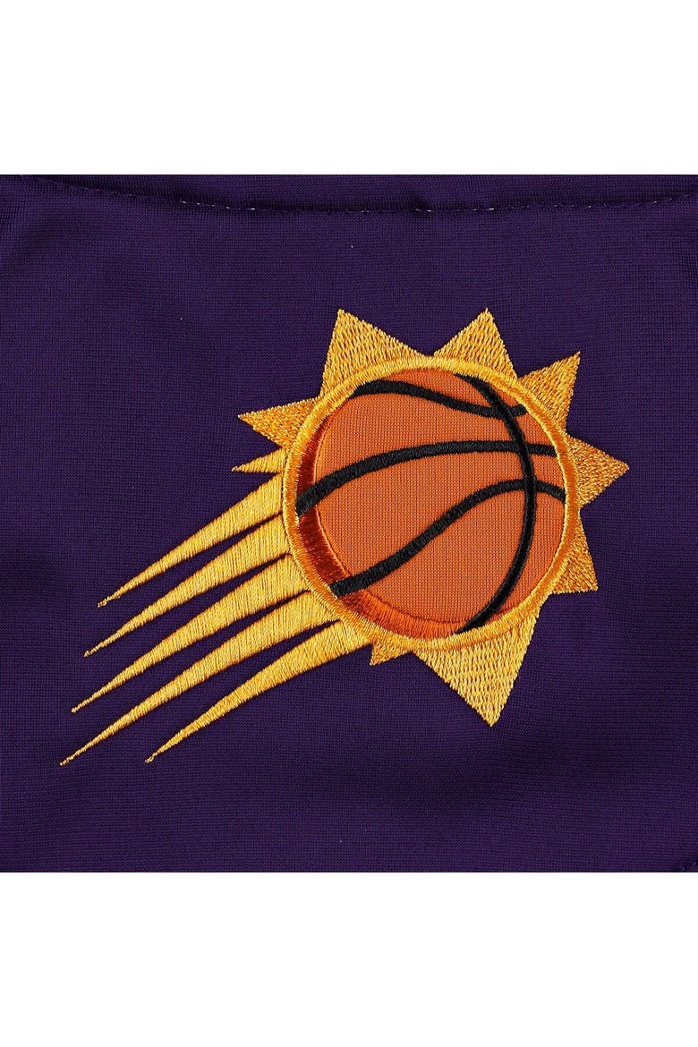 Men's G-III Sports by Carl Banks Purple Phoenix Suns Contender Wordmark Full-Zip Track Jacket, Alternate, color, Purple