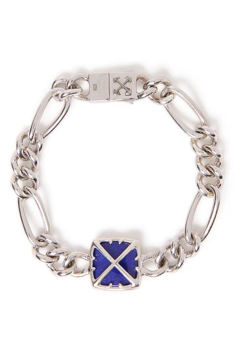 Lapis Lazuli Arrow Chain Bracelet