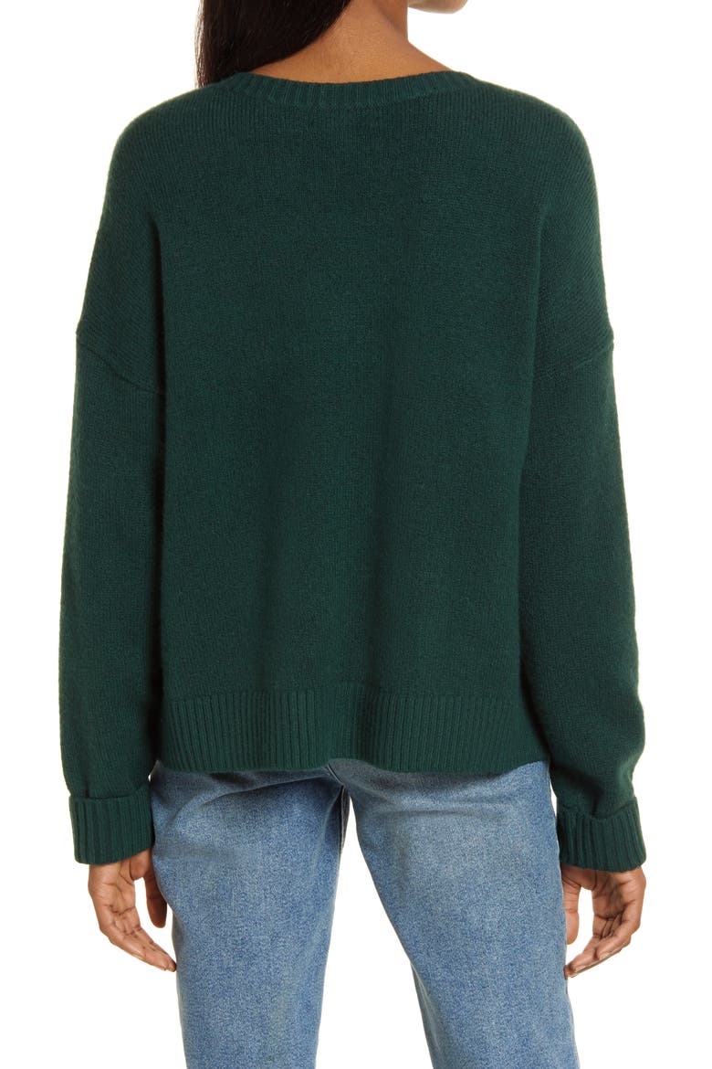 Treasure & Bond Side Slit Sweater (Women) | Nordstromrack