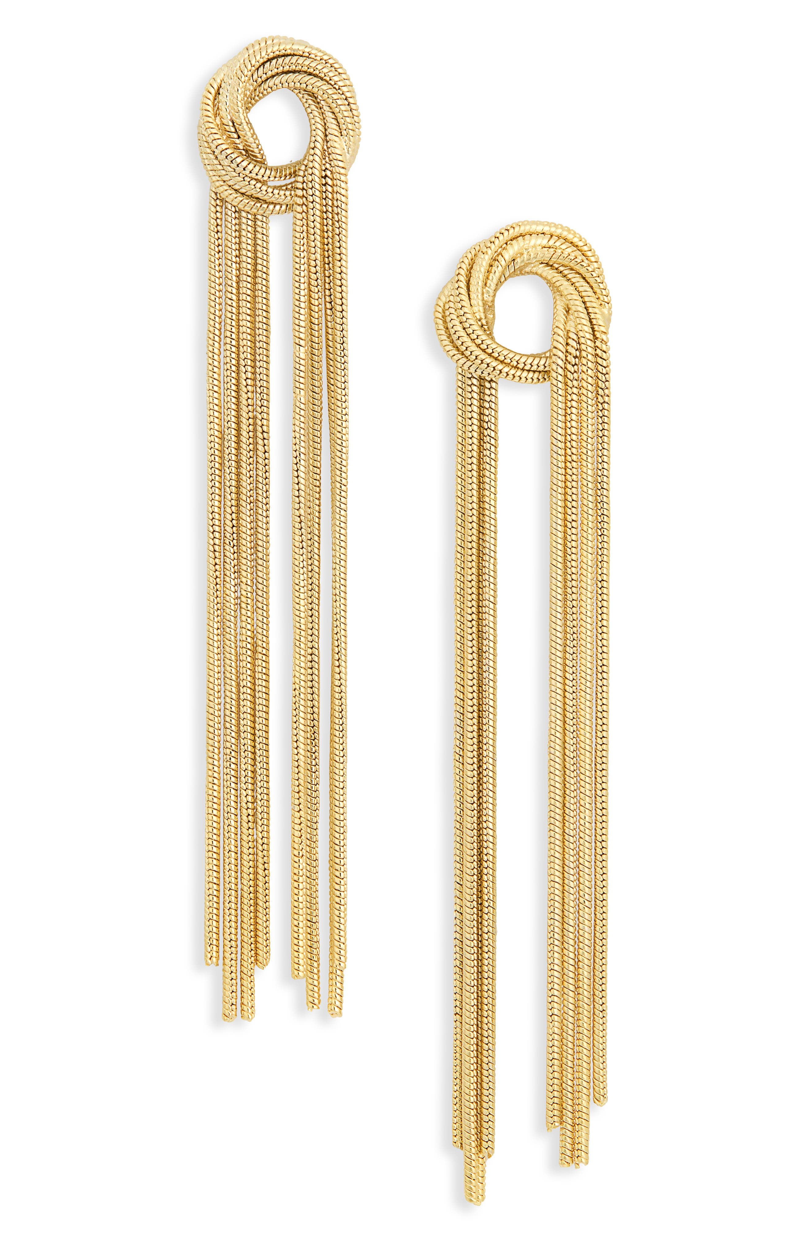 Electric Picks Enchanted Chain Drop Earrings