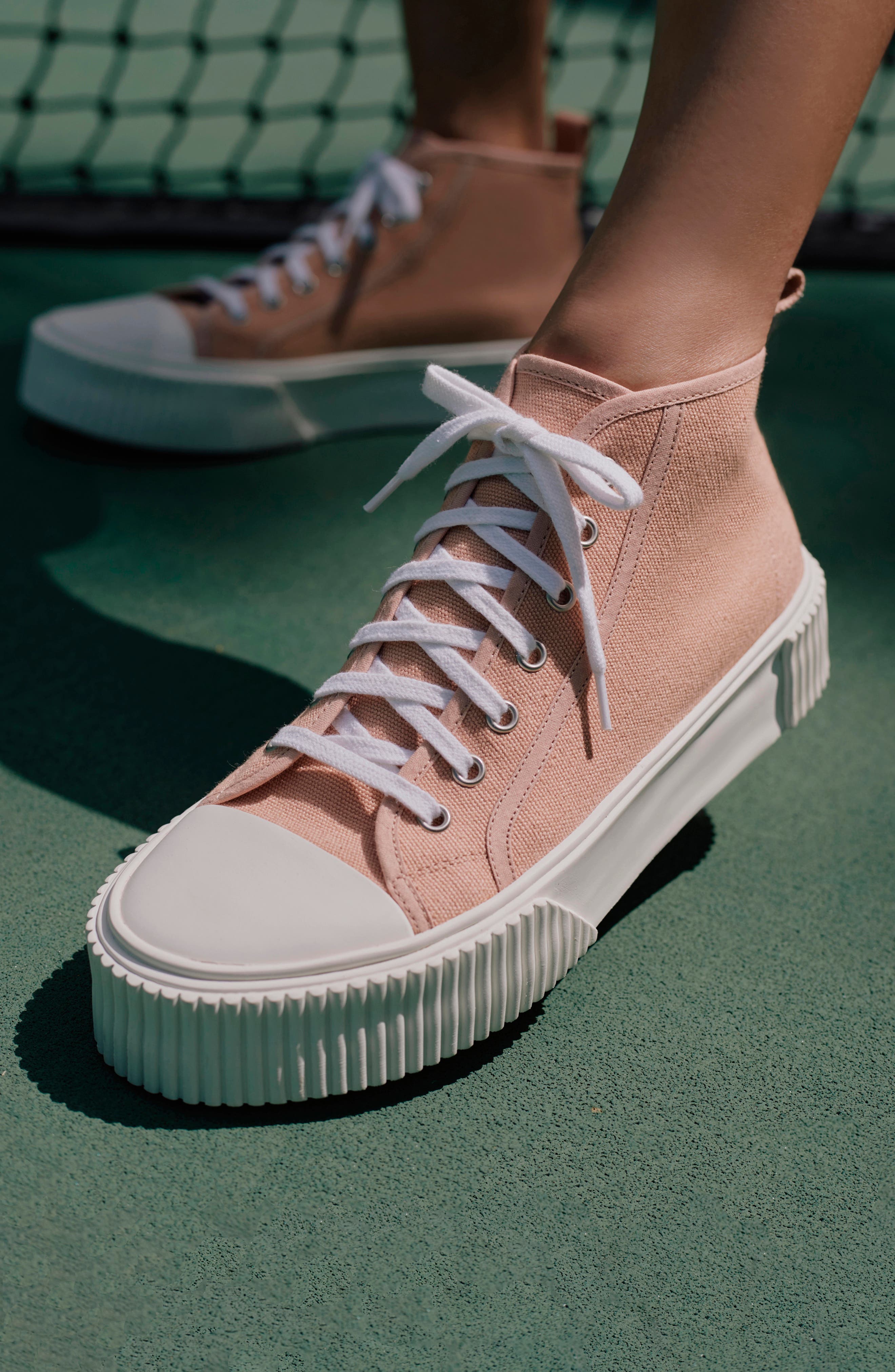 Olivia High Top Sneakers, Alternate, color, makeup
