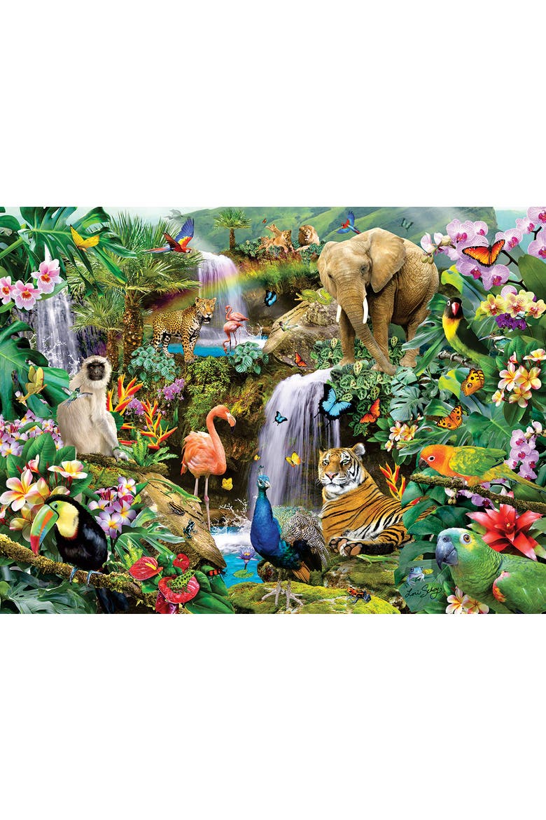 Secret Rainforest 1000 piece Jigsaw Puzzle for Adults, Alternate, color, Multicolor