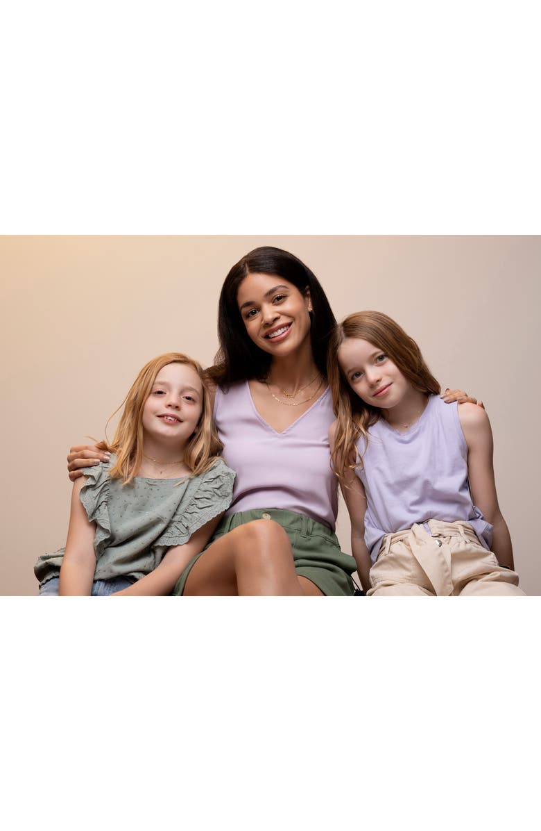 Bony Levy Kids' 14K Gold Enamel Butterfly Pendant Necklace, Alternate, color,