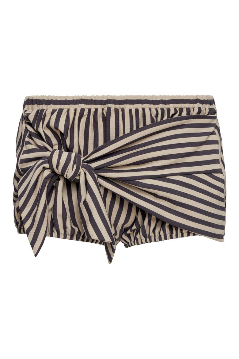 Bloom Bubble Skort, Alternate, color, BEIGE STRIPE