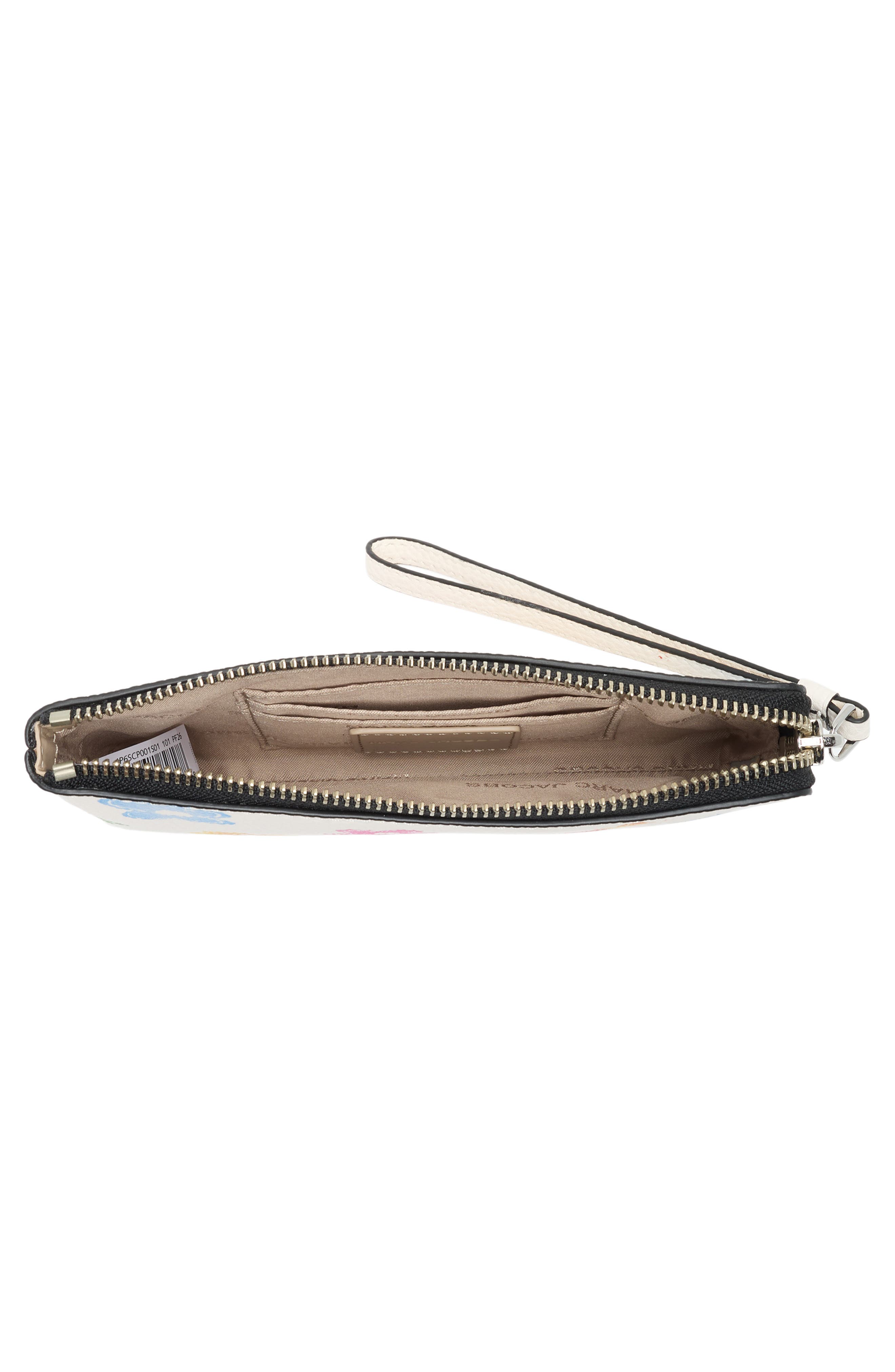 Wristlet Pouch, Alternate, color, WHITE MULTI