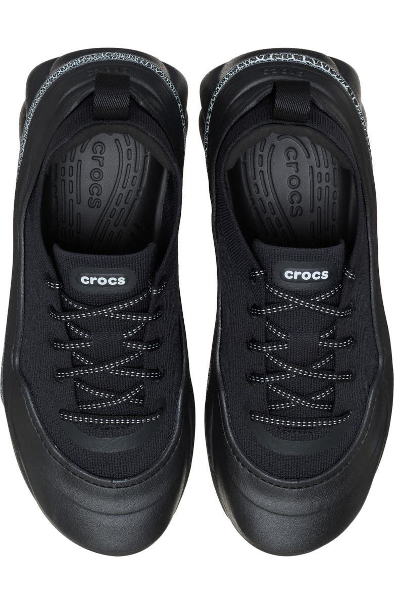 CROCS Echo Surge Sneaker, Alternate, color, Black