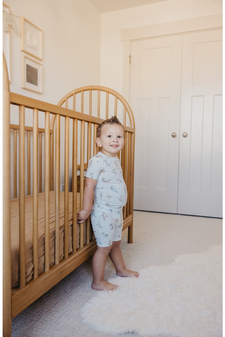 Winnie the Pooh & Friends Fitted Two-Piece Short Pajamas, Alternate, color, WINNE THE POOH
