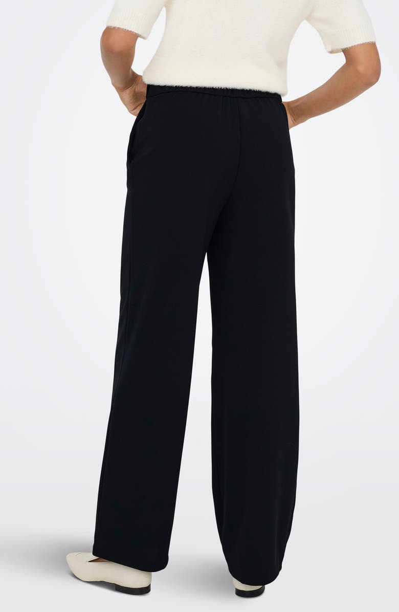 Only Rina Button High Waist Pants, Alternate, color, Black Detail Goldbuttons