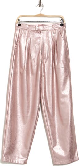 The Pleated Metallic Starlet Pants