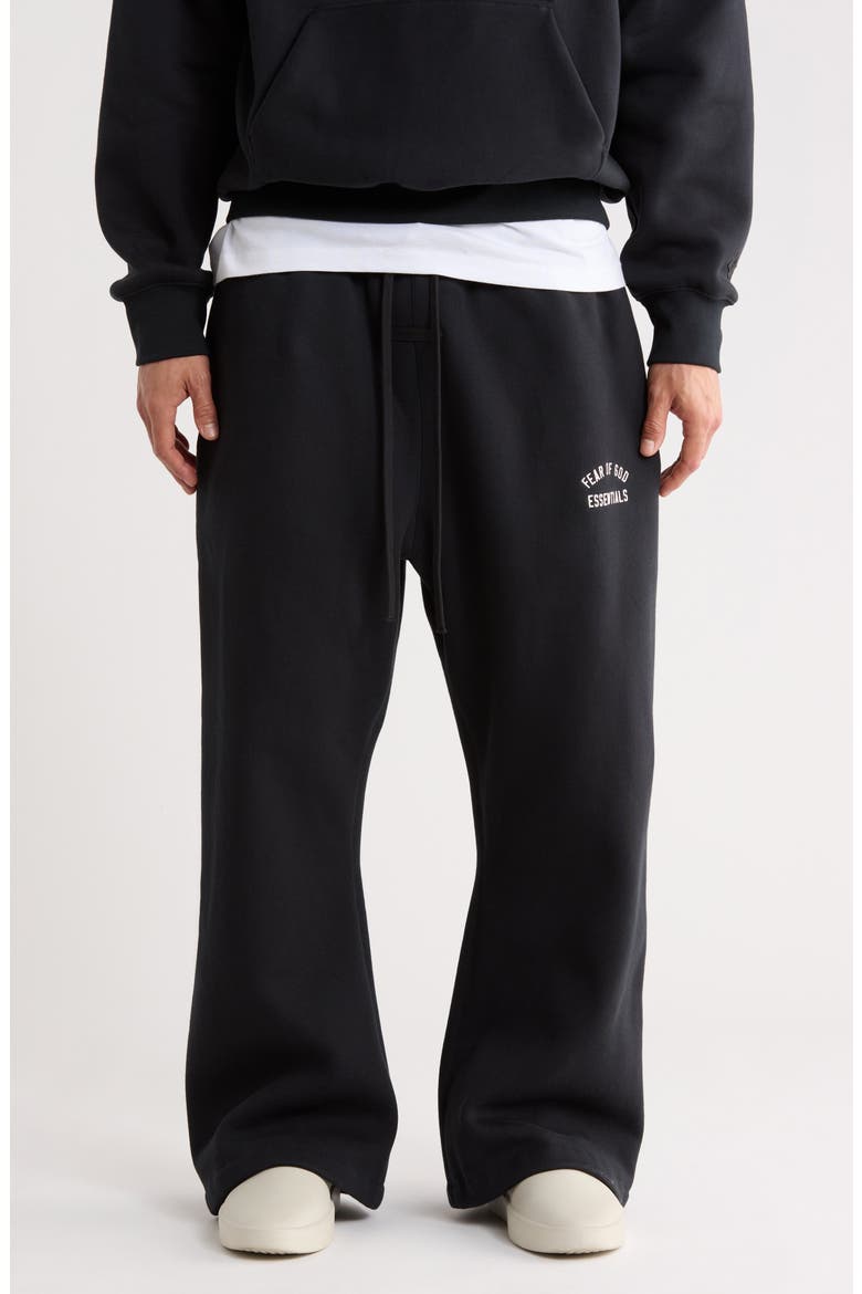 Flare Sweatpants, Main, color, BRIGHT WHITE