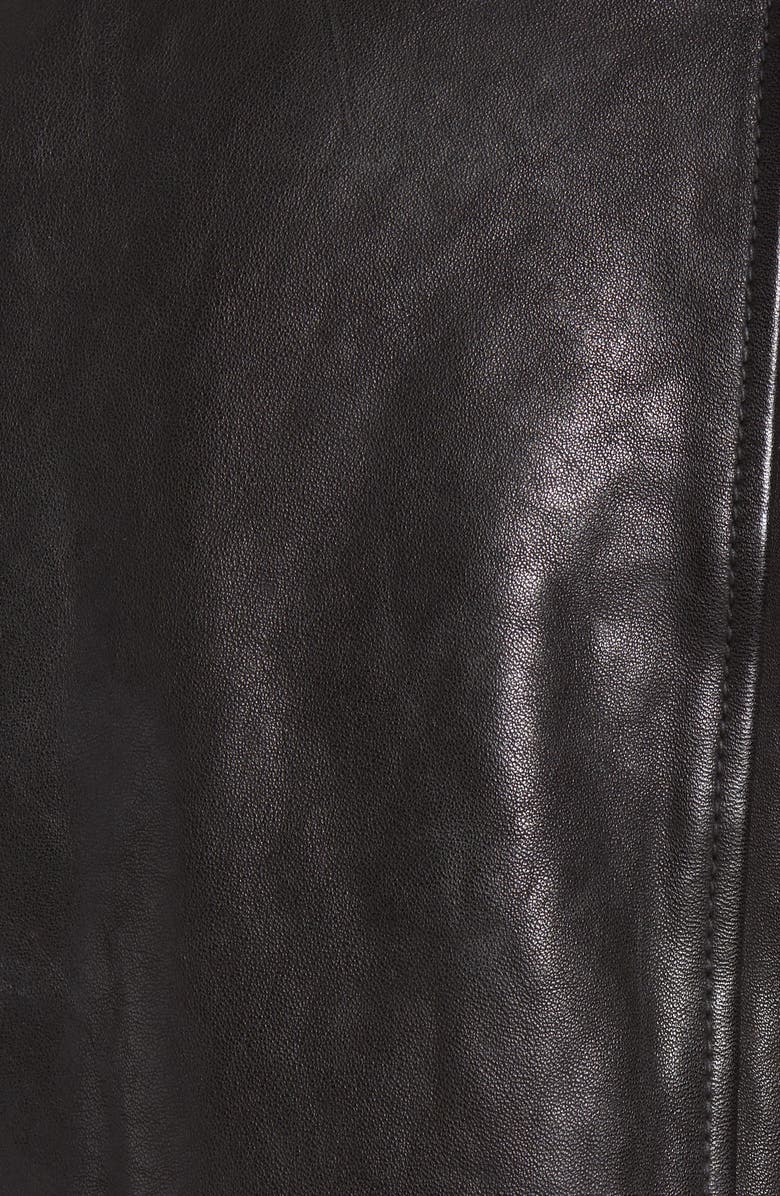 AllSaints Cora Leather Jacket, Alternate, color,