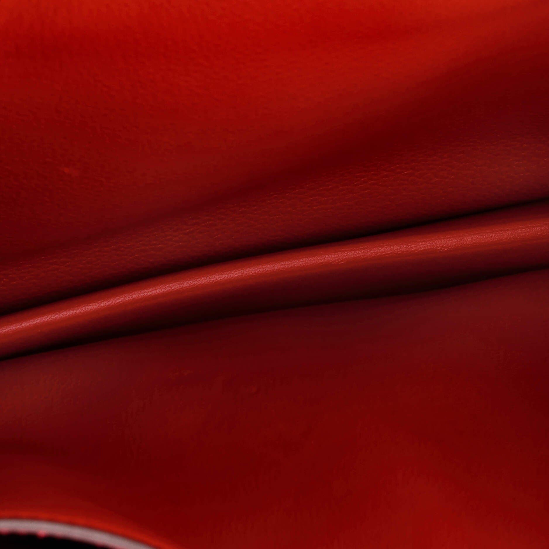 Pre-Owned Hermes 2002 Shoulder Bag Evercolor 20, Alternate, color, Rouge Casaque