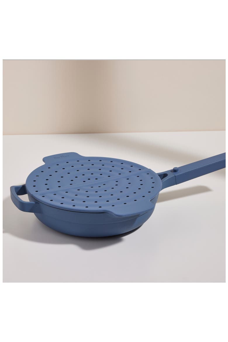 Fearless Fry Splatter Guard, Alternate, color, BLUE SALT