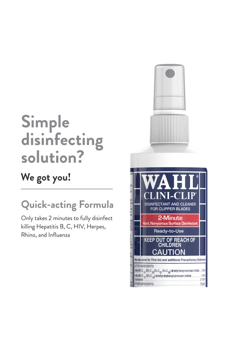 Clini-clip blade disinfectant and cleaner spray, Alternate, color, None