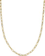 David Yurman DY Madison® Chain Necklace in 18K Yellow Gold, 4mm
