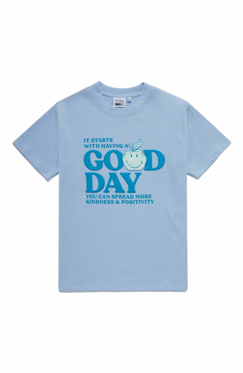 Samii Ryan GOOD DAY BOXY TEE, Alternate, color, Blue