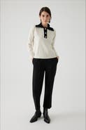 Exquise Wide Leg Straight Pants