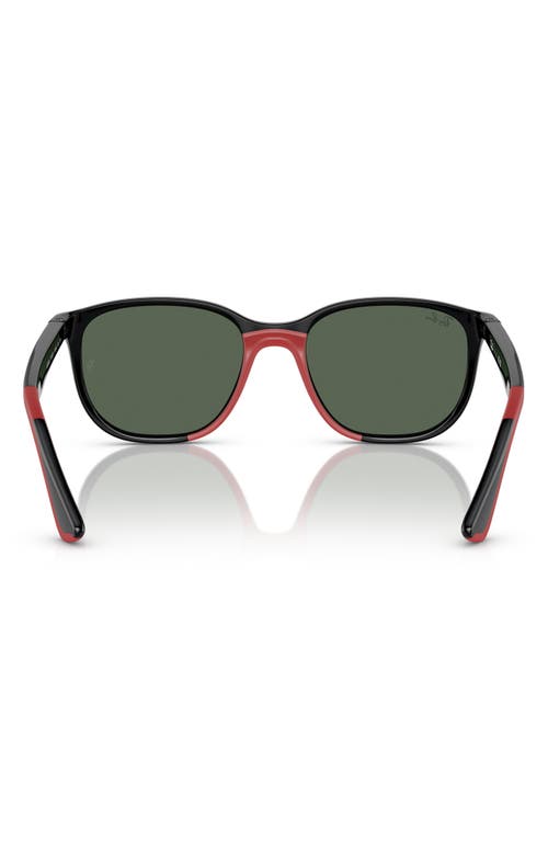 Ray Ban Ray-ban Kids' Junior 48mm Square Sunglasses In Green