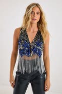 NASTY GAL Embellished Tassel Vest