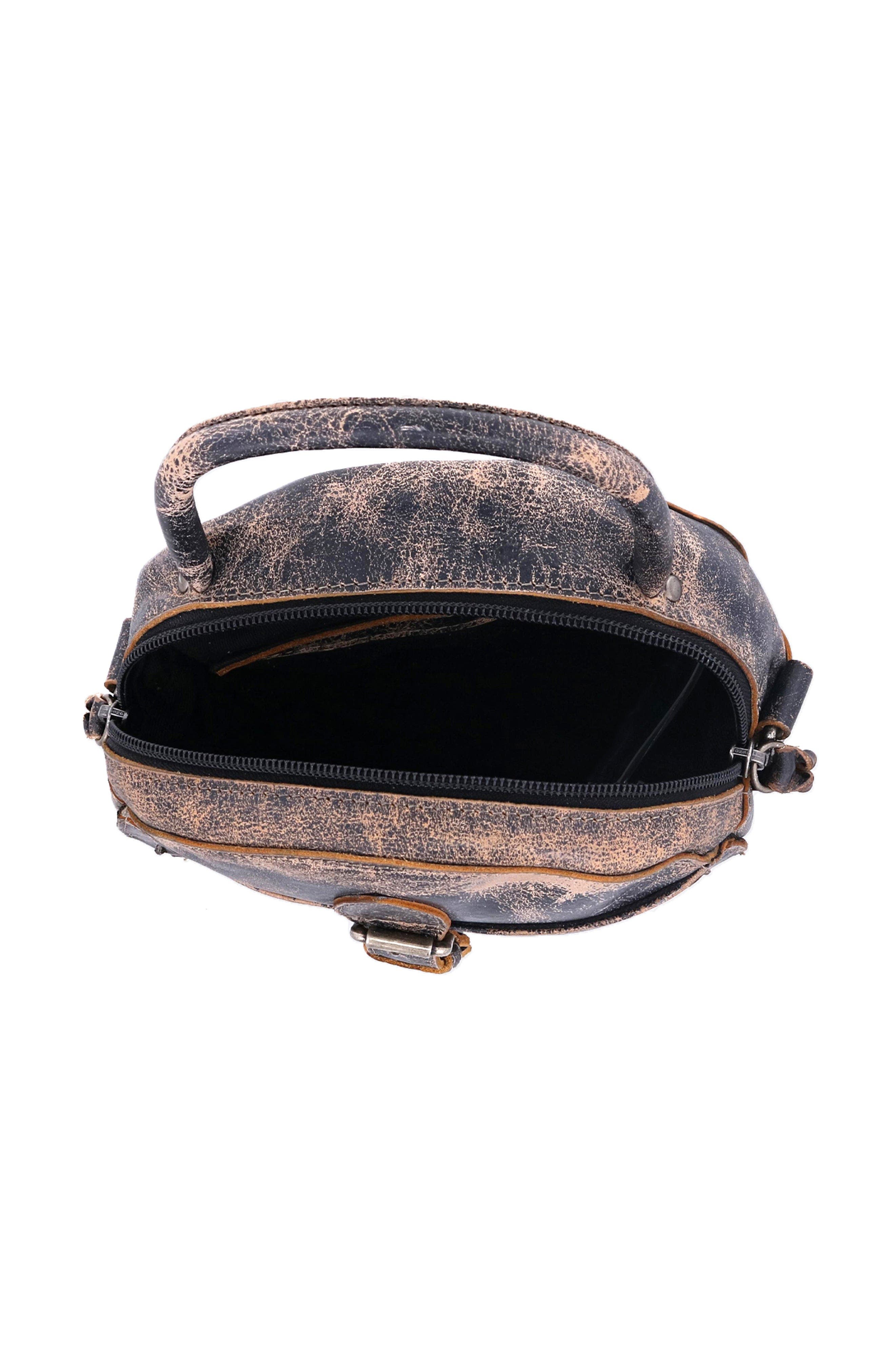 Bed Stu Arenfield Handbag, Alternate, color, Black Lux