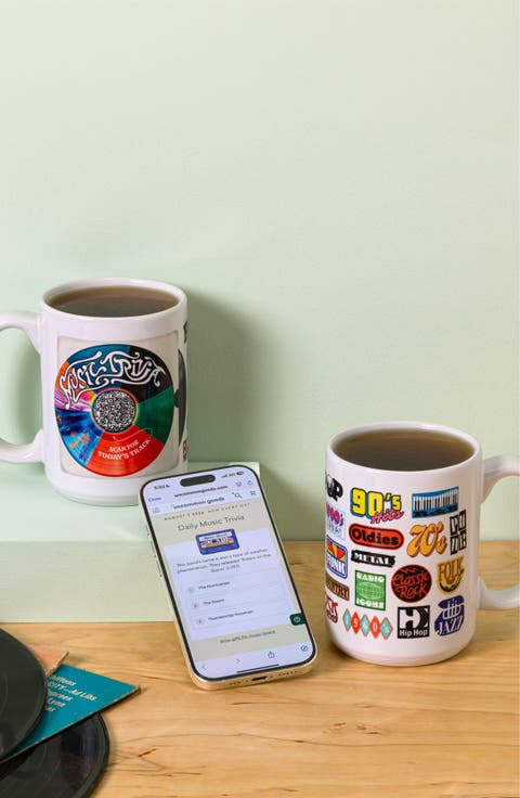 Daily Music Trivia QR Mug
