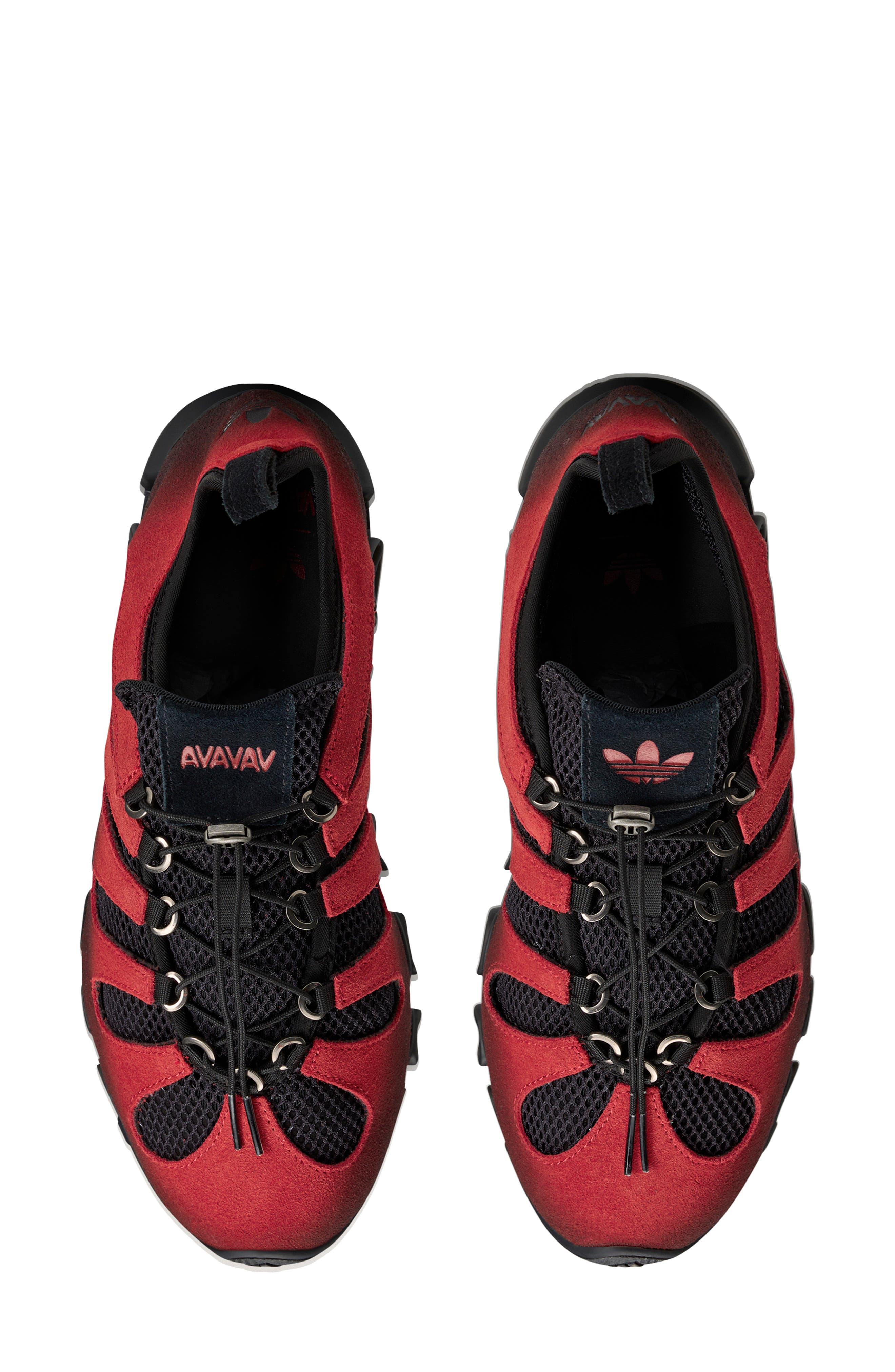 Megaride Cutout Sneaker, Alternate, color, RED/ CORE BLACK