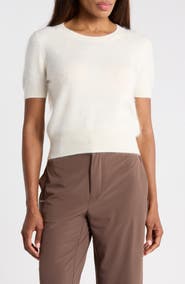 JASON WU Brushed Cashmere Crewneck Sweater