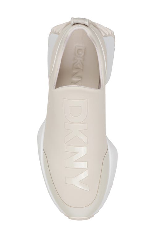 Shop Dkny Nallen Sneaker In Khaki