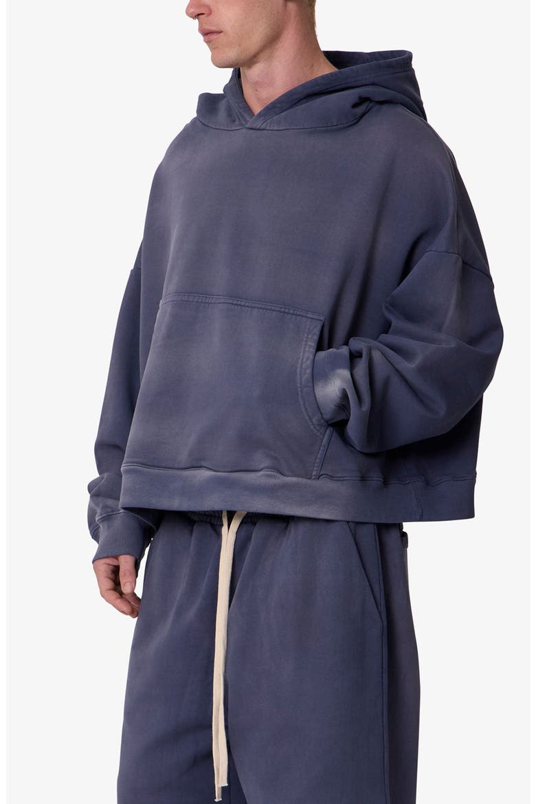 Oversize Gradient Pullover Hoodie, Alternate, color, WASHED NAVY