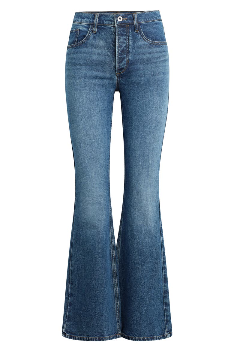 THe Maurice Mid Rise Flare Jeans, Alternate, color, RESTON