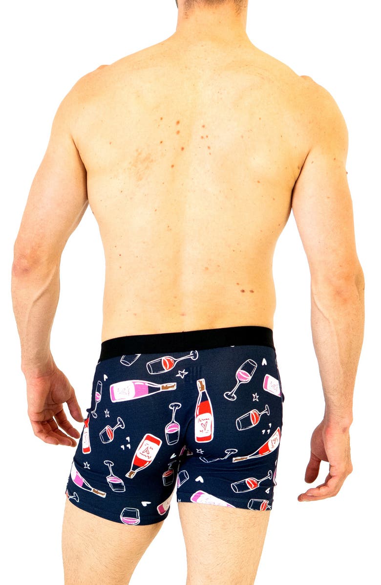 WARRIORS AND SCHOLARS Vino Boxer Briefs, Alternate, color, Blue