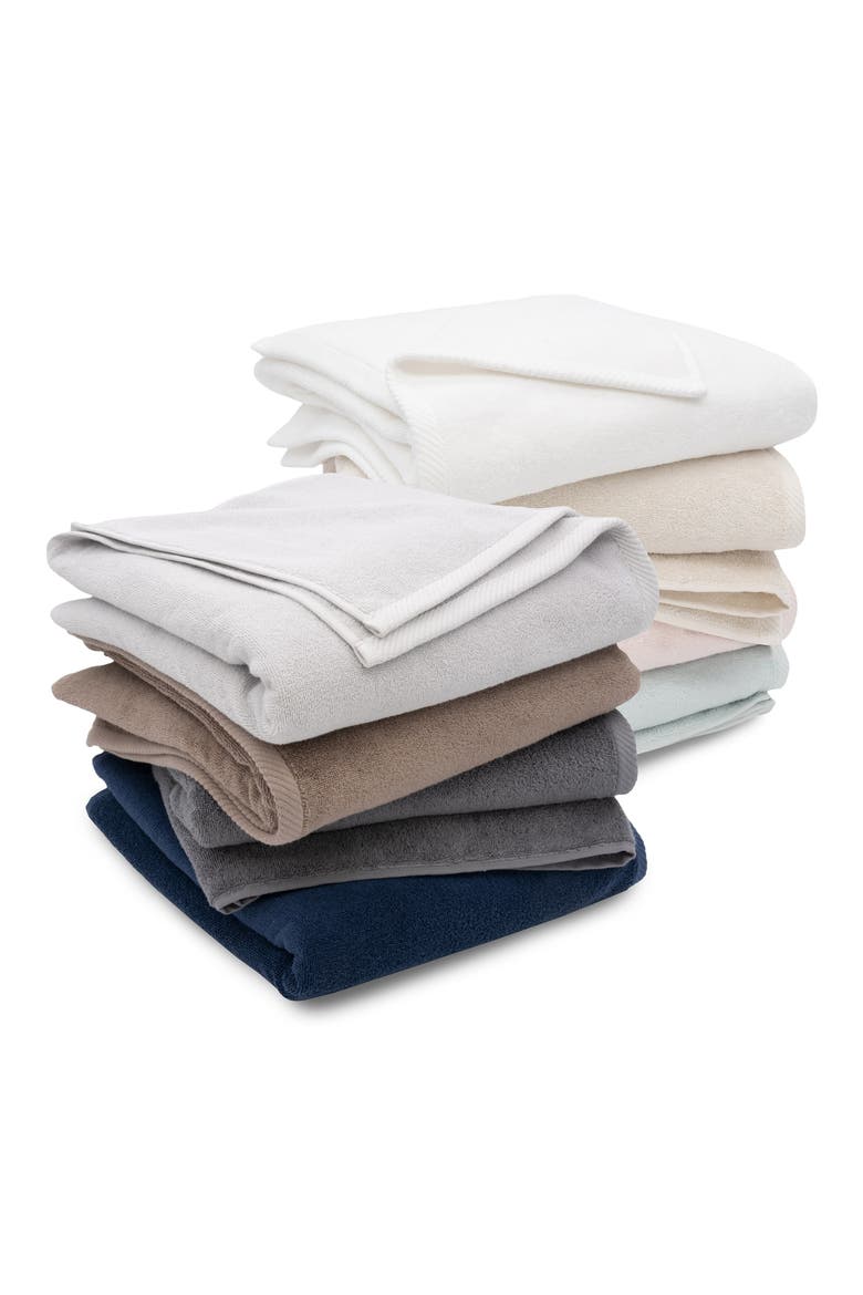 2-Pack Ediree Cotton Bath Towel Set, Alternate, color, BEIGE