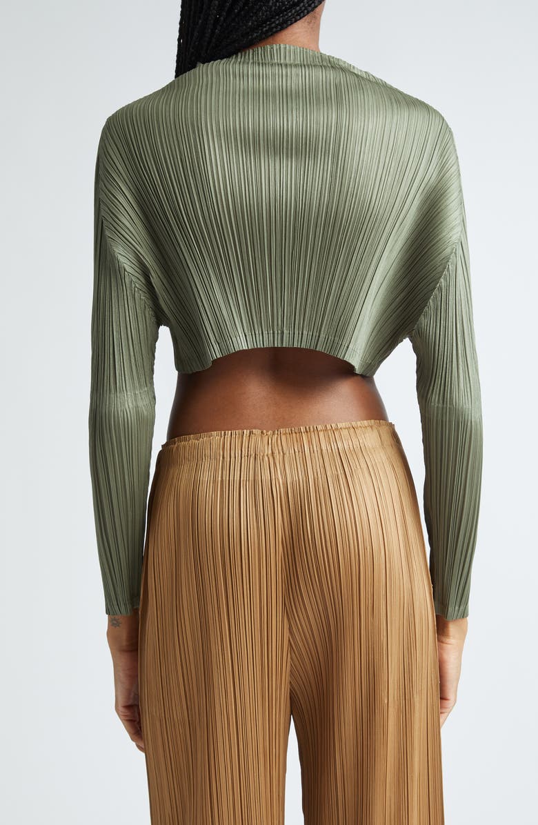 PLEATS PLEASE ISSEY MIYAKE ノースリーブ Pleats Please Issey Miyake Leaf Plissé Sleeveless Top | Saks Fifth