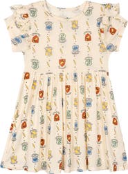 HARRY POTTER Short Sleeve Flare Dress