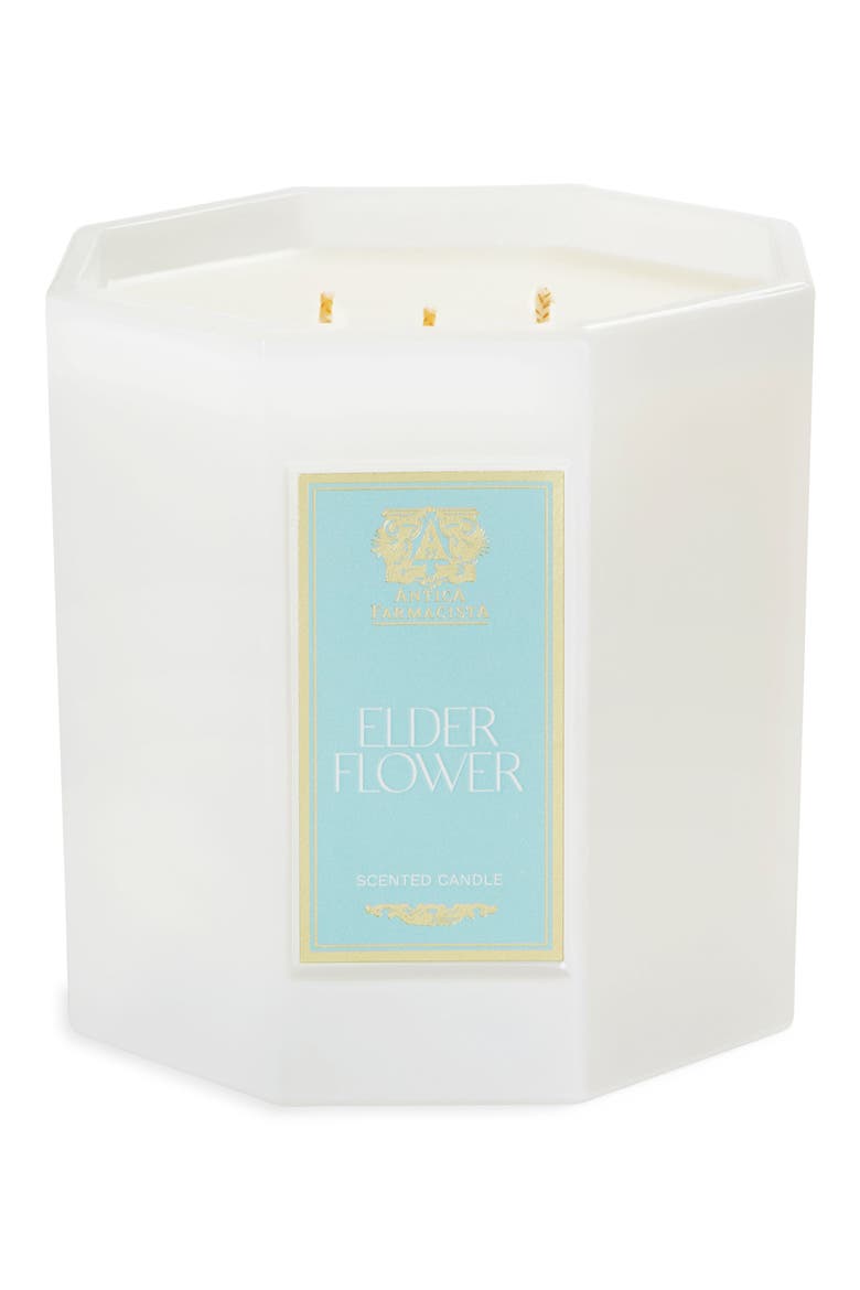 Prosecco 3-Wick Scented Candle, Main, color, ELDERFLOWER