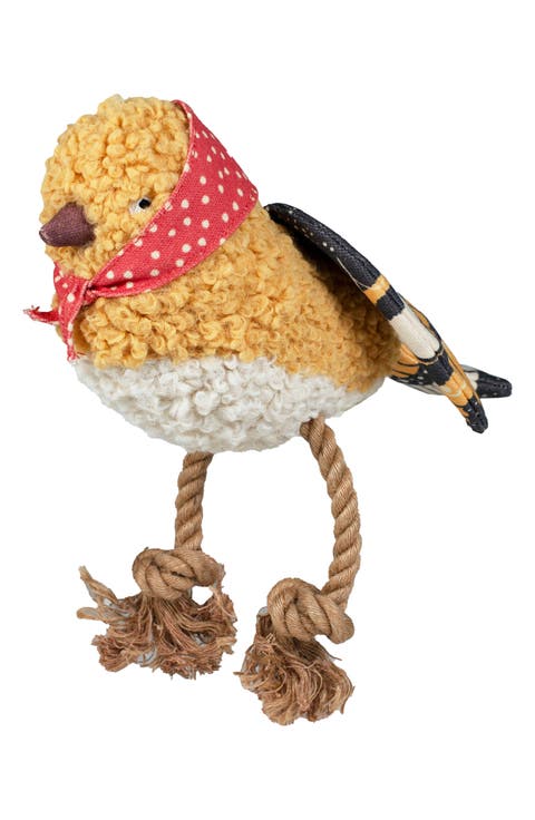 Ms. Birdie Mixed Material Dog Toy