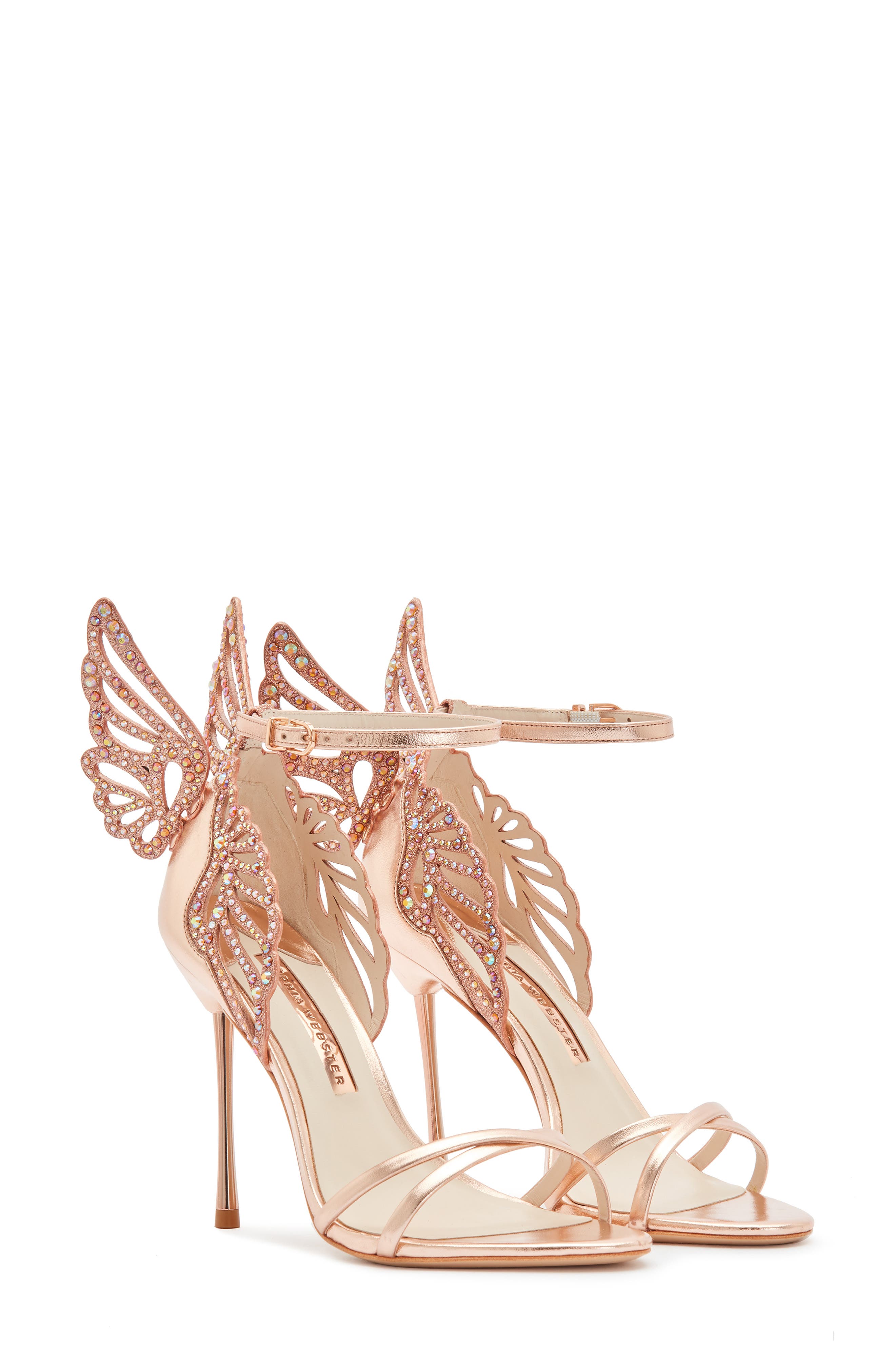 SOPHIA WEBSTER Heavenly Crystal Sandal, Main, color, 