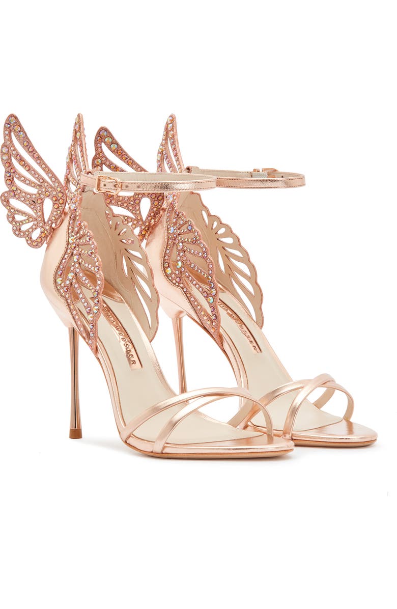 SOPHIA WEBSTER Heavenly Crystal Sandal, Main, color,