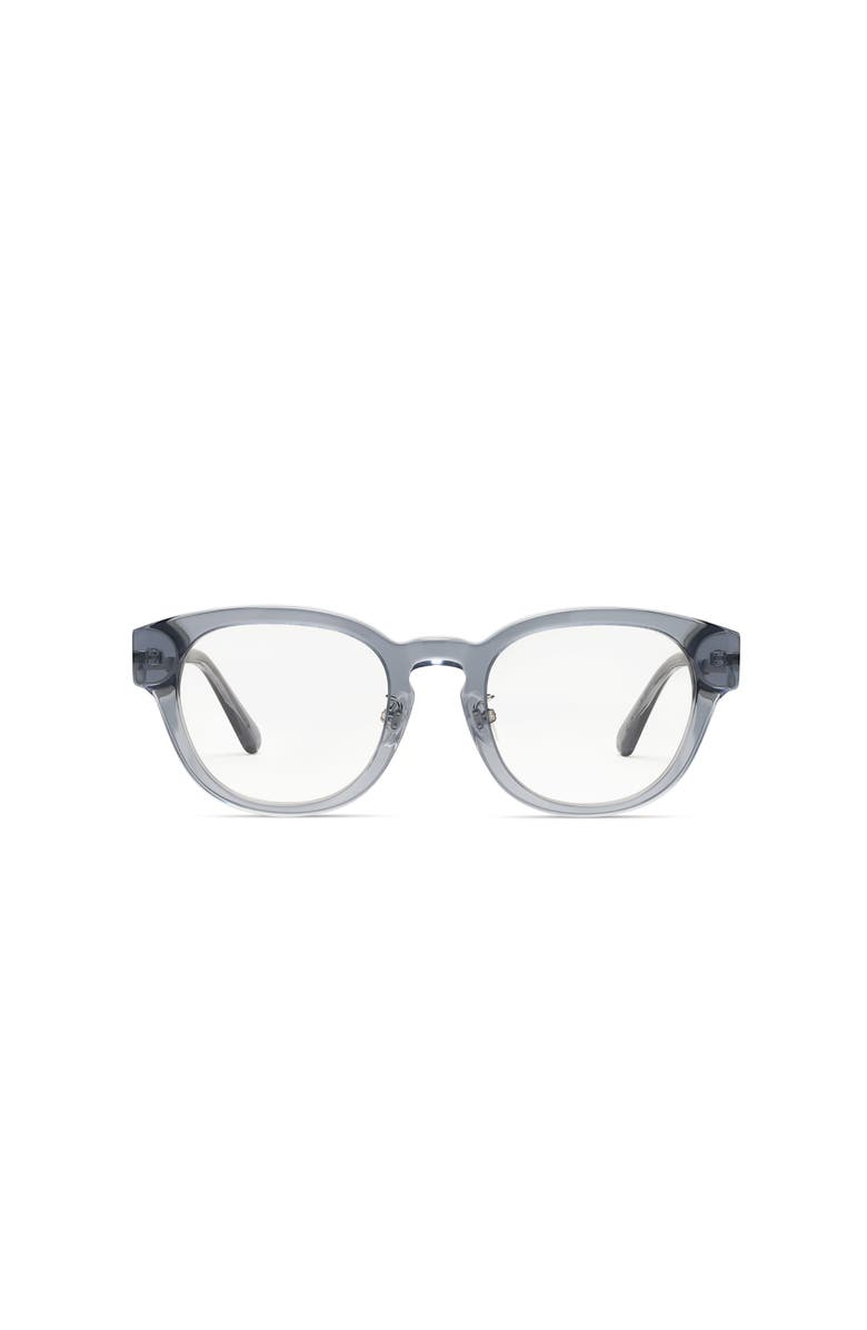 COVRY Norma Blue Light Blocking Glasses, Main, color, Transparent Grey With Silver