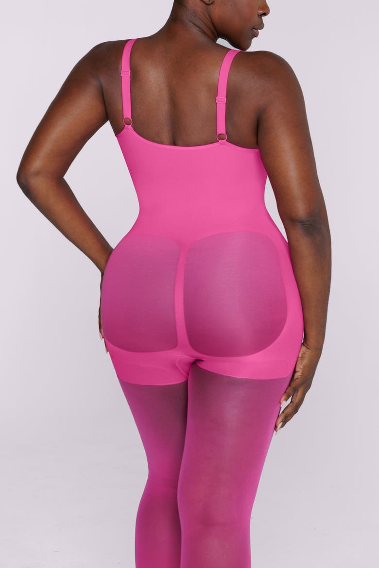 MistWeave Skin Flow Full Coverage Bodysuit, Alternate, color, Fuchsia