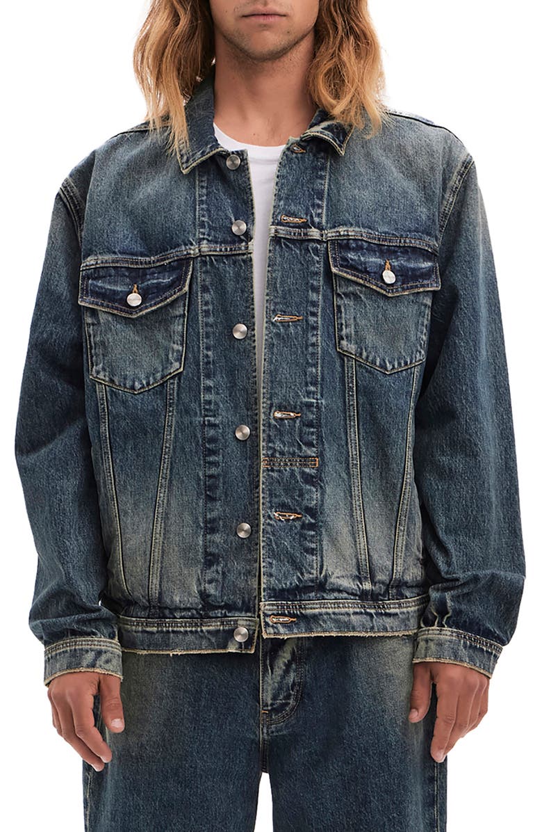 VAYDER Denim Trucker Jacket, Main, color,