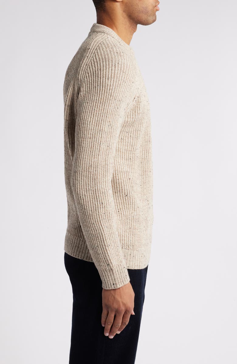 PEREGRINE Ford Wool Fisherman Sweater, Alternate, color, 