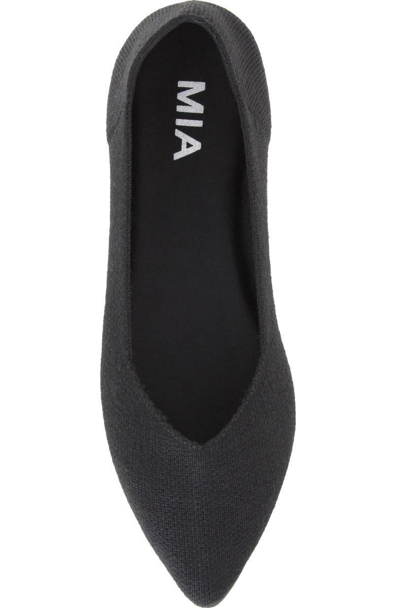 MIA Kerri Pointed Toe Flat, Alternate, color,