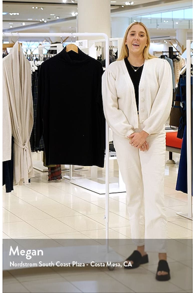 Scrunch Neck Jersey Tunic video