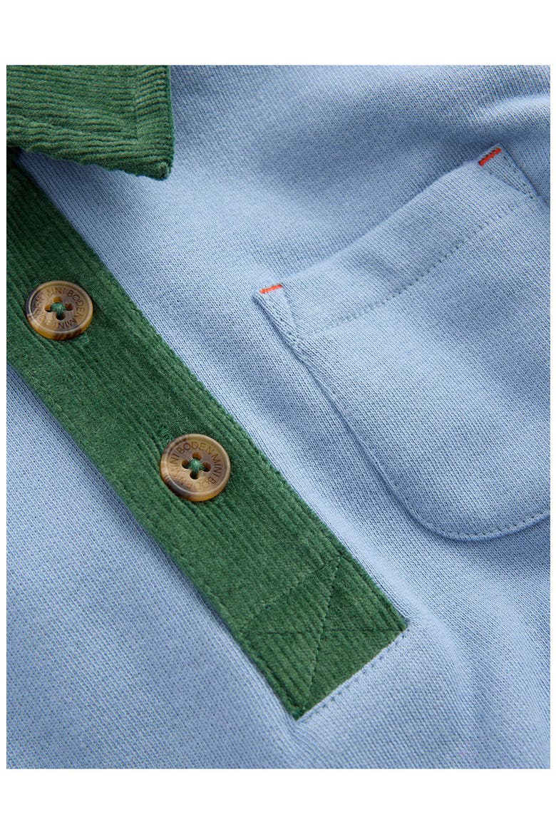 Kids' Smart Collared Sweatshirt, Alternate, color, FRENCH BLUE