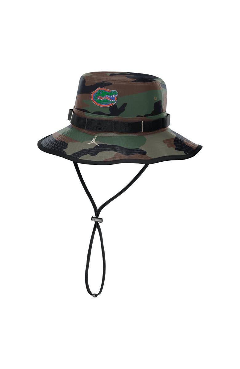 Jordan Brand Men's Jordan Brand Camo Florida Gators 2024 Military Appreciation Apex Bucket Hat, Main, color, Camo