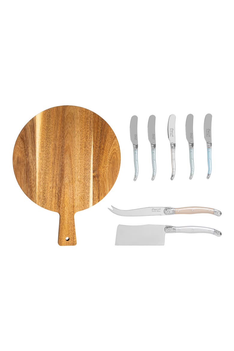 Laguiole Cheese Board & Tools Set, Main, color, PEARLIZED MULTICOLOR