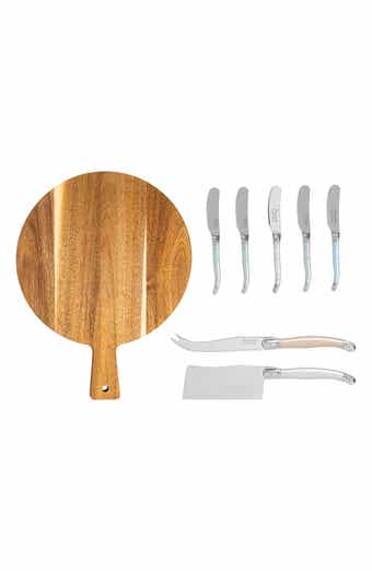 FRENCH HOME Laguiole Cheese Board & Tools Set